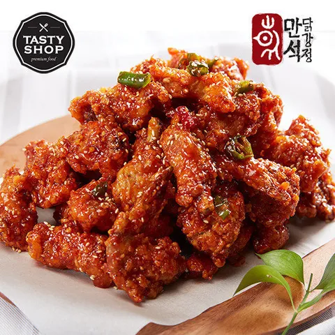 [만석닭강정] (순살)보통맛(5월 20일 도착 예정)