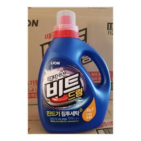 청결 액체세제 용기형 대용량드럼세제 드럼전용 비트세제 2.5kg