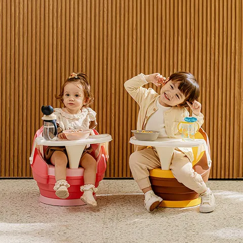 베이블퓨어리 라이언 유아 체어 아기 트레이 의자 부스터의자