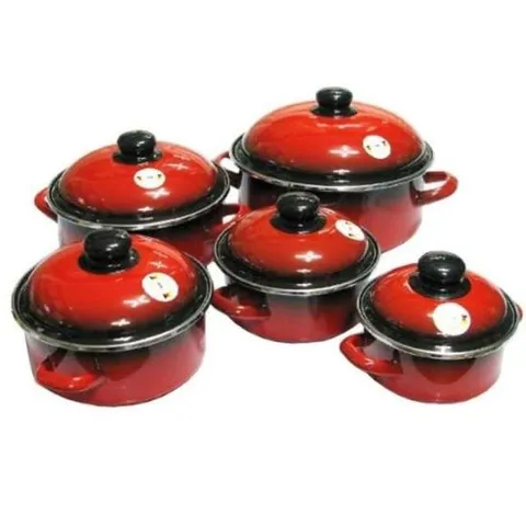 양수냄비 독일 법랑 ELO 냄비세트 5단 일반형 찌게 내열 전골