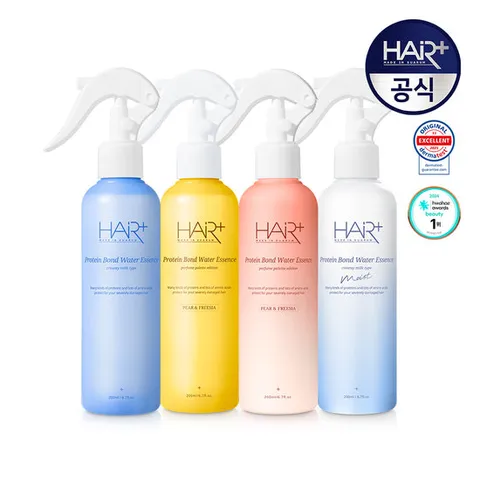 [체험특가] 헤어플러스 단백질본드 헤어 워터 에센스 200ml (4종 택1) / 노워시트리트먼트, 헤어미스트, 퍼퓸에센스