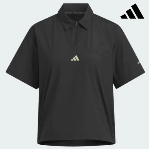 [ 롯데백화점 ][아디다스골프 (정상슈즈)]아디다스 골프 우븐 쇼트 슬리브 셔츠 KB4730