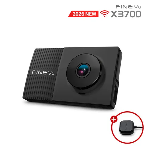 파인뷰 X3700 QHD 2채널 AI블랙박스 스마트폰 연동 32GB 자가설치