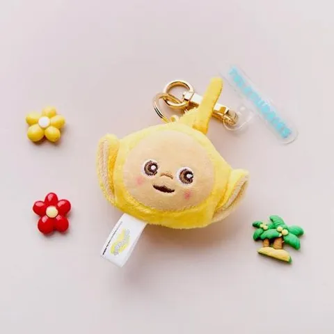 텔레토비 나나 얼굴 가방고리 인형 5cm