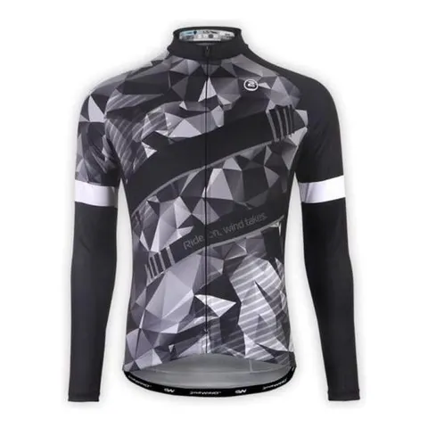 자전거옷 자전거 져지 상의 옷 라이딩의류 브릴리언트블랙 긴팔