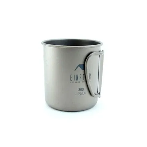 머크컵 아인스타 국민 티타늄 캠핑 등산 머그컵 300ml