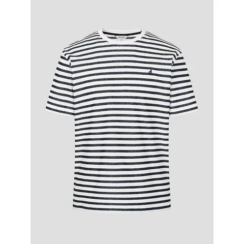 [ 현대백화점 ]빈폴맨 (빈폴남성) 스트라이프 소로나 라운드넥 티셔츠 BC6242C31R BC6242C31R