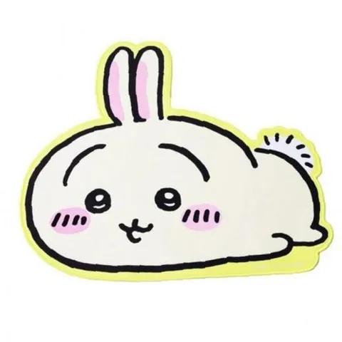 토끼 데스크 매트 책상 보호 패드