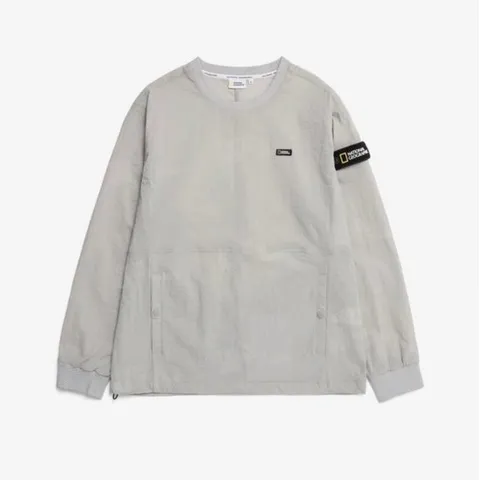 [ 롯데백화점 ][내셔널지오그래픽 (행사)]디머 우븐 트레이닝 세트 맨투맨 티셔츠 N231USW080