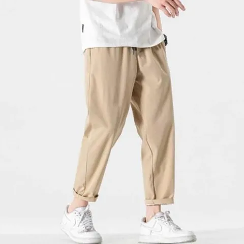 데이트코디스타일 남성 여름 밴딩 바지 워크샵 여행 이지 웨어 스타일