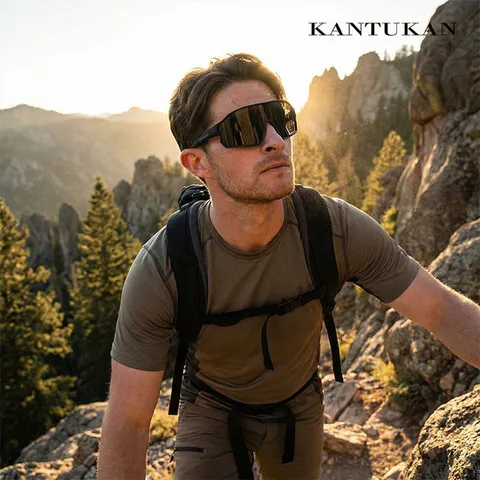 칸투칸 프리미엄 편광 와이드 렌즈 고글 블랙 자외선 차단 99%