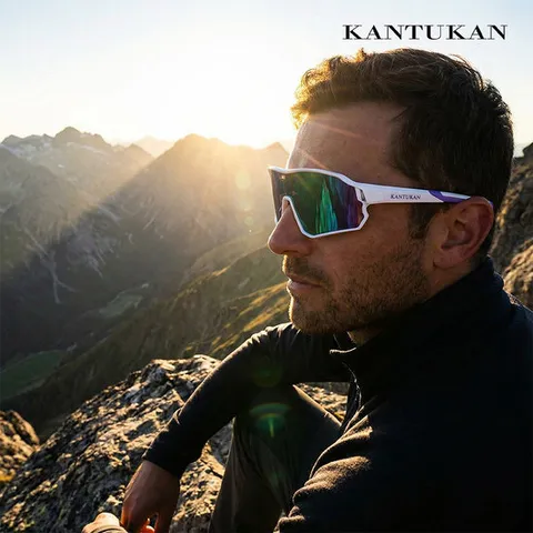 칸투칸 프리미엄 편광 와이드 미러 렌즈 고글 그린 자외선 차단 99%