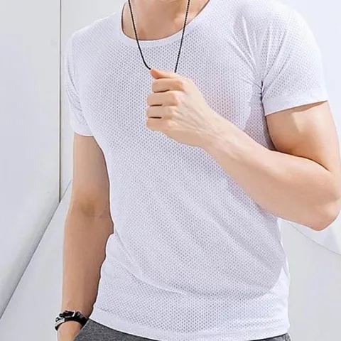 남성티셔츠 남성 티셔츠 쿨 반팔티 운동복 매쉬소재