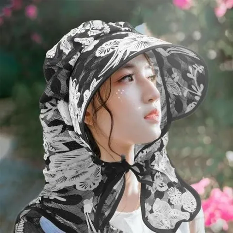 농업용 텃밭 햇빛 모자 농부