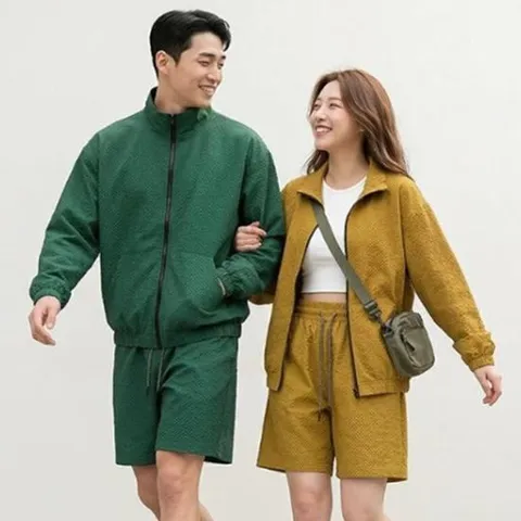 남성 윈드브레이커 시어서커 쿨서머 재킷