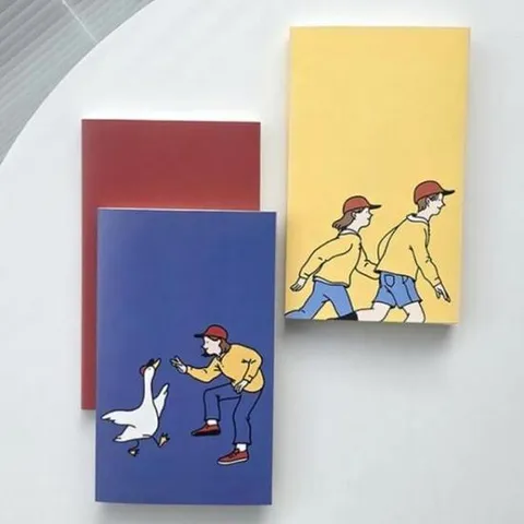 [JED] 해피투게더 일러스트 플래너 노트 스케줄 관리 2026 다이어리