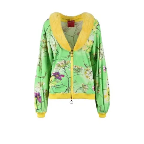 Salvatore Piccione Blumarine 가디건 실크 가디건  녹색