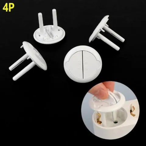 콘센트 원터치 안전커버 마개 전기 코드마개 4p