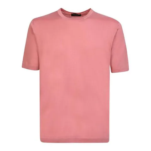 델 오글리오 반팔 티셔츠 TS00MC SU18R 400 Pink