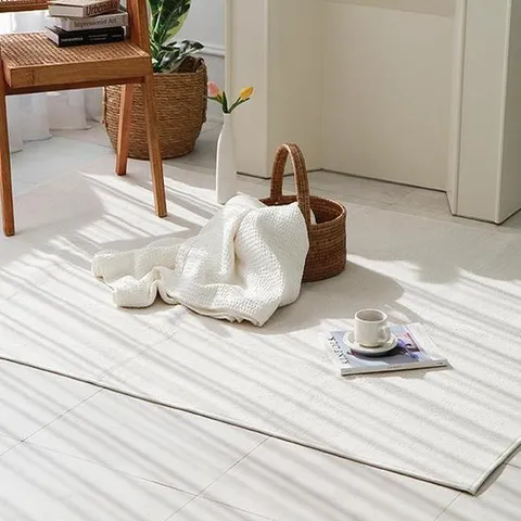 [단잠][단잠] 소프트 워셔블 사계절 카페트 러그-50x100 (123384