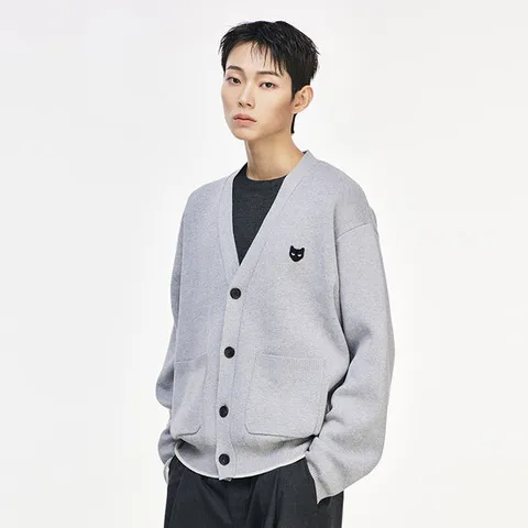 [ 현대백화점 ][송지오] 지제로 팬서 가디건 라이트 그레이 SI2KT807LG SI2KT807