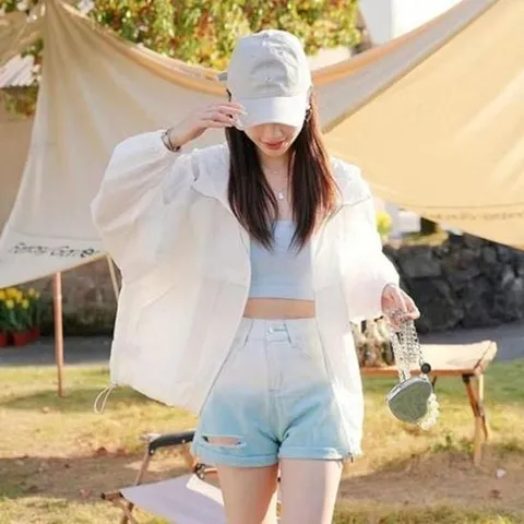 [JED] 매력적인 여성점퍼 데이트 여자 편안한 봄 롱 슬림핏