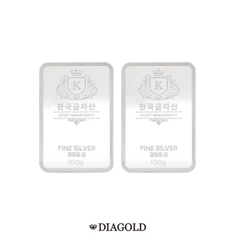 디아골드 포나인 실버바 100g+100g