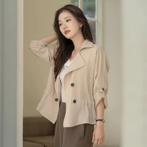 모노앳디 몰티르 썸머 트렌치 롤업 자켓