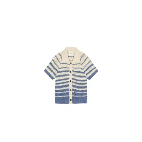 26 SS 클로즈드 스트라이프 반소매 가디건 C9674096LST TP453248237