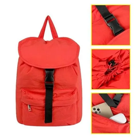 [패션] 버클 천 백팩 여성 직장인 책가방 데일리 여행배낭