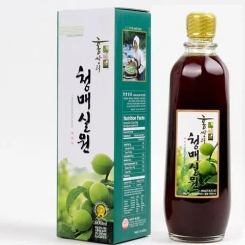 매실선물세트 항아리 발효 매실액 홍쌍리 청매실선물세트 600ml