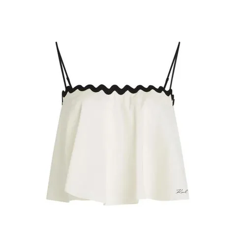 칼라거펠트 민소매 티셔츠 B1W46022B09 CANNOCREAM