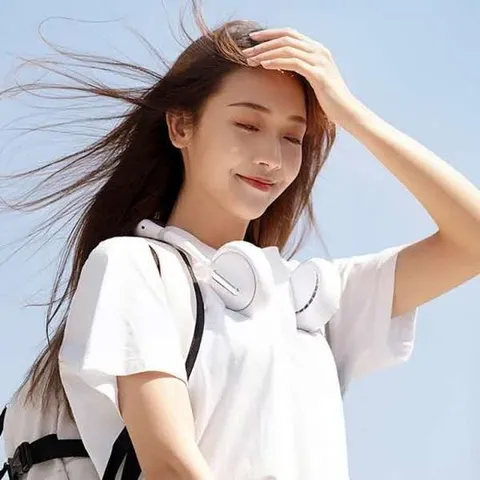 USB 넥밴드 선풍기 목걸이형 핸즈프리 랜덤발송