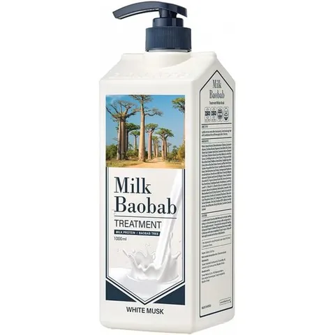 밀크 바오밥 [공식] 트리트먼트 (화이트 머스크, 1000ml) 1000ml 화이트 머스크