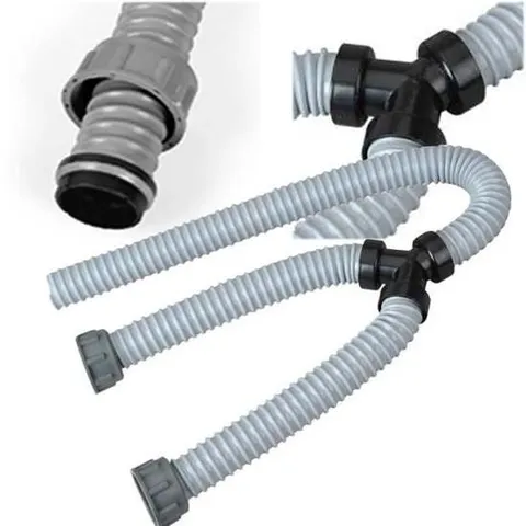 2구 싱크대 배수구호스 Y자 SJ-0104 배수호스
