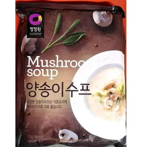 양송이스프(대상 1K) 양송이스프 HMR 간편식품 시리얼