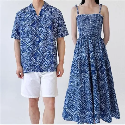 비치 드레스 스모크 롱원피스 썸 DR121 여름