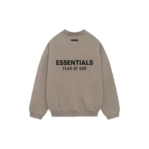 에센셜 플리스 크루넥 헤더 그레이   24FW 494880