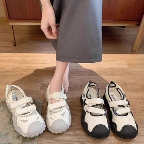 샌들 슬리퍼 쪼리 키높이 여성 통기성 4cm 스트랩 여름