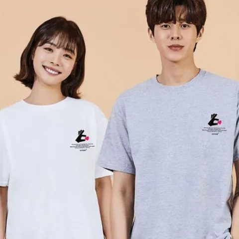 유넥반팔티 맨투맨 키밍 하트 남자맨투맨 후드티 아동맨투맨 면 박스티