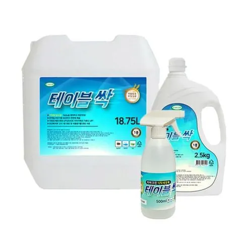 도마 살균세정제 탈취 기름때제거 무해 테이블싹500ML