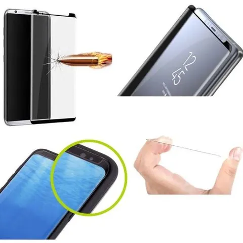 라운드 갤럭시 아피 풀커버 방탄 유리 필름 S10플러스 G975