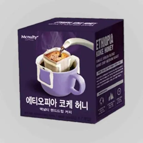 맥널티 원두커피 핸드드립 에디오피아코케허니 7T