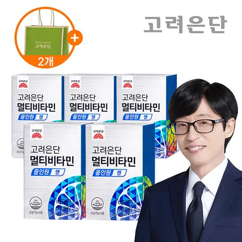고려은단 멀티비타민 올인원 맨 5박스