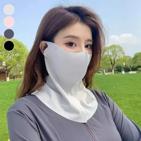 여름자외선차단마스크 골프 마스크 쿨 에어홀 여름 귀걸이형 여자 목토시
