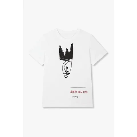 [ AK백화점 ][보브] [BASQUIAT] 프린팅 디테일 코튼 티셔츠 71152403C8