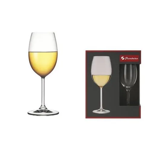 와인컵 아모르 와인잔 가정 업소 화이트 피사바체 예쁜 글라스 360ml 2개