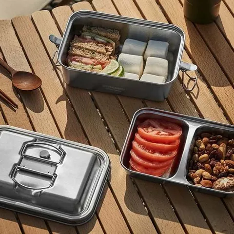 에스테반호프 아웃백 스텐 푸드박스 1800ml 푸드박스