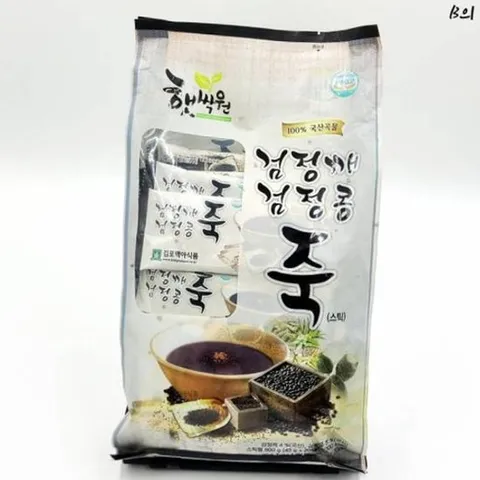 B의식탁 검은콩 검은깨 아침 간편 식사 대용 선식 죽