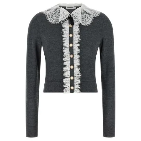 셀프 포트레이트 가디건 PF26134CGRGREY Gray
